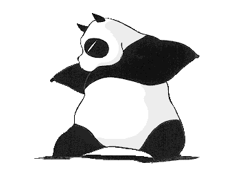 Genma Saotome panda form.